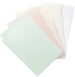folia set vouwkaarten, 105 x 150 mm, parelmoer pastel