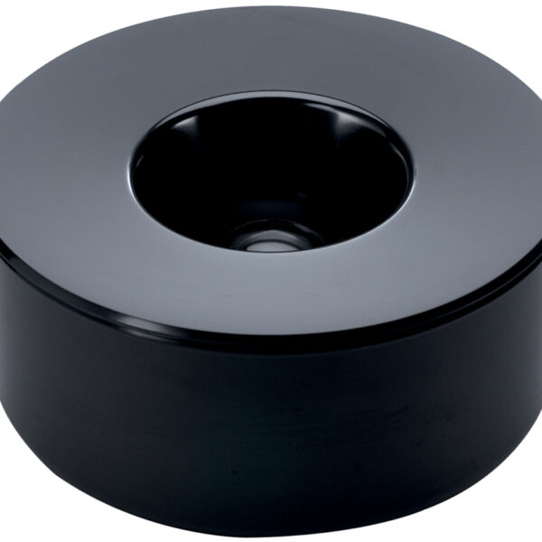 DURABLE asbak KULAN, rond, zwart