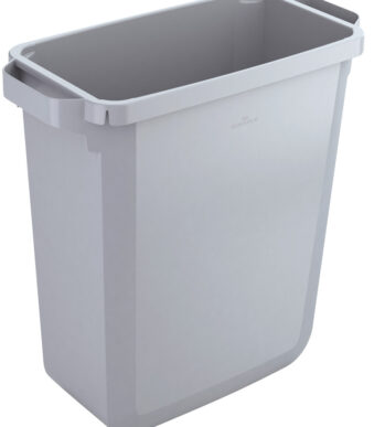 DURABLE afvalbak DURABIN 60, rechthoekig, grijs