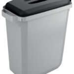 DURABLE afvalbak DURABIN ECO 60, rechthoekig, grijs