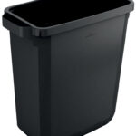 DURABLE afvalbak DURABIN ECO 60, rechthoekig, zwart