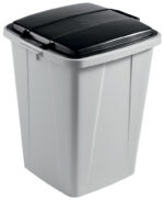 DURABLE deksel ECO voor DURABIN 90, vierkant, zwart