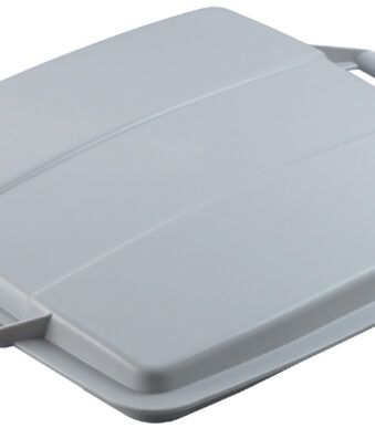 DURABLE deksel ECO voor DURABIN 90, vierkant, grijs