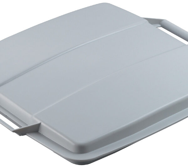 DURABLE deksel ECO voor DURABIN 90, vierkant, grijs