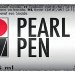 Marabu parelverf Pearl Pen, 25 ml, glitter-rood