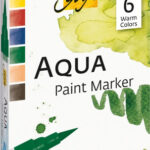 KREUL Aqua Paint Marker SOLO Goya, Warm Colors set van 6