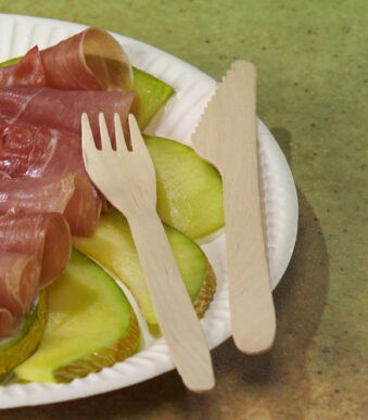 PAPSTAR houten-vorken ´pure´, lengte: 165 mm