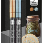 folia Lakmarker, lijndikte: 1 mm, koper & ijsblauw