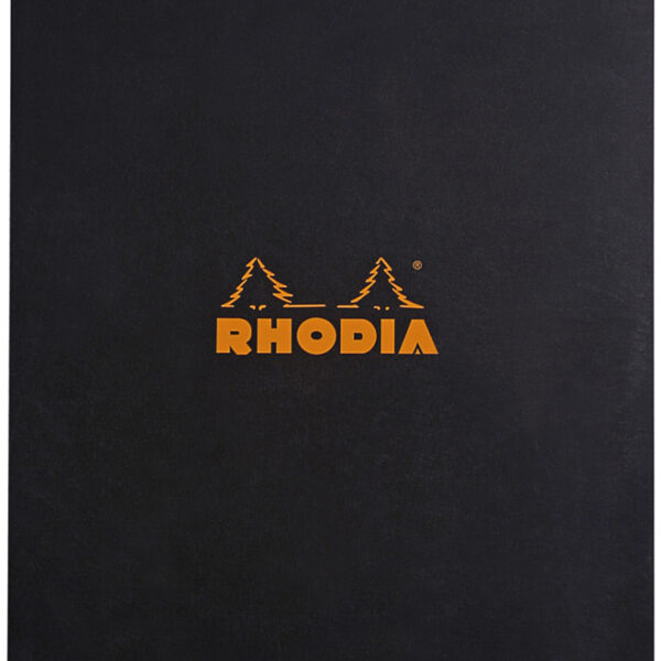 RHODIA notitieblok met spiraal no. 18, DIN A4, geruit, zwart