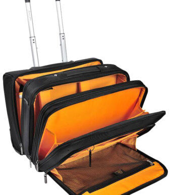 EXACOMPTA Notebook-trolley EXATROLLEY, polyester, zwart