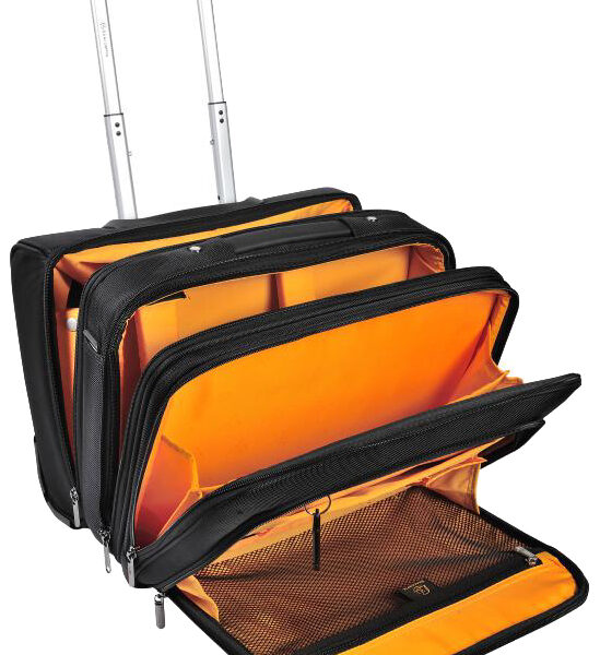 EXACOMPTA Notebook-trolley EXATROLLEY, polyester, zwart