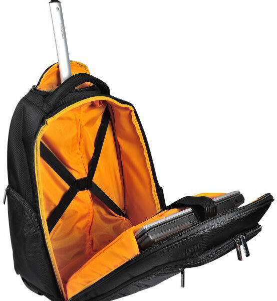 EXACOMPTA rugzak-trolley EXABUSINESS, polyester, zwart
