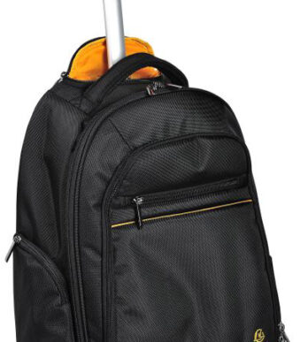 EXACOMPTA rugzak-trolley EXABUSINESS, polyester, zwart