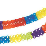 PAPSTAR Guirlande, van papier, lengte: 4 m