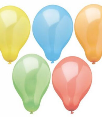 PAPSTAR luchtballonnen 'Rainbow', kleuren assorti