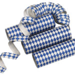 PAPSTAR serpentines 'Beiersch Blauw', blauw/wit