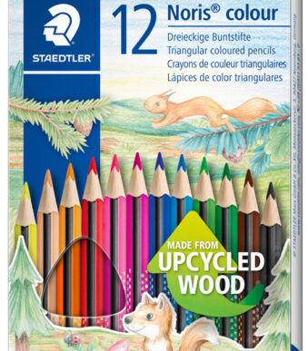 STAEDTLER driehoekig kleurpotlood Noris colour, 12 stuks in doosje