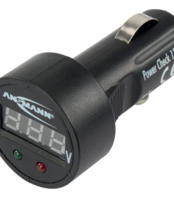 ANSMANN auto-accutester ´Power Check 12-24 V´, zwart