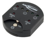 ANSMANN batterij-/accu-tester, voor knoopcellen, zwart