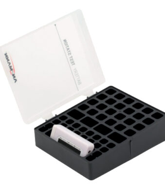 ANSMANN opbergbox voor batterijen, met batterij tester