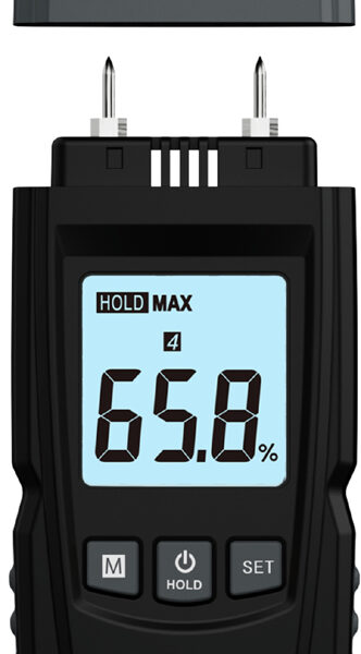 ANSMANN vochtigheidsmeter, zwart