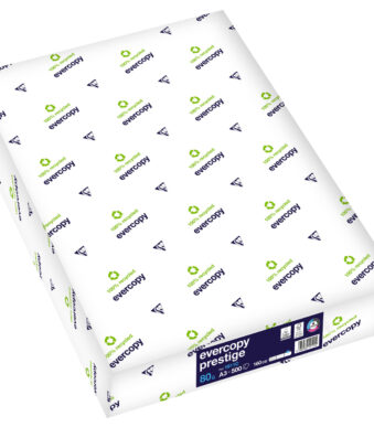 Clairefontaine universeel papier evercopy prestige, A3, wit, 80 g/m2