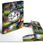 HERMA hoekspanmap ´Voetbal´, van PP, DIN A4
