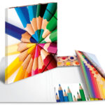 HERMA hoekspanmap ´Potloden´, karton, DIN A3