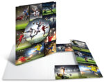HERMA hoekspanmap ´Voetbal´, karton, DIN A3