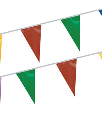 PAPSTAR vaantjesslinger, diverse kleuren, van folie