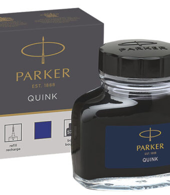 PARKER inktflacon QUINK, inhoud: 57 ml, blauw
