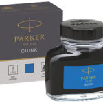 PARKER inktflacon QUINK, inhoud: 57 ml, koningsblauw