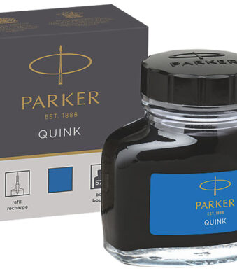 PARKER inktflacon QUINK, inhoud: 57 ml, koningsblauw