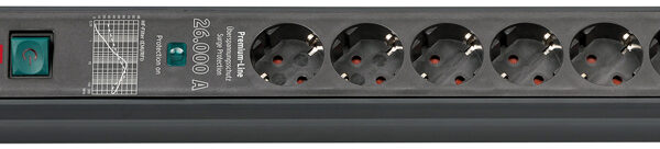 brennenstuhl stopcontactenlijst met overspanningsbescherming, 6-fach