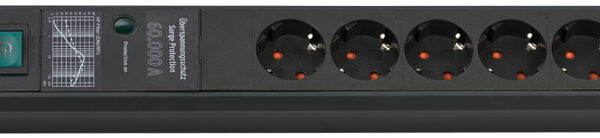 brennenstuhl stopcontactenlijst Premium-Line 60.000A, 6-voudig