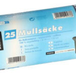 PAPSTAR afvalzak HDPE, 120 liter, geel