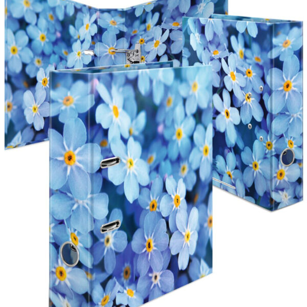 HERMA motiefordner Bloemen 'Blue Flowers', DIN A4