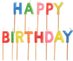 PAPSTAR taartkaarsen-set ´Happy Birthday´, 13-delig