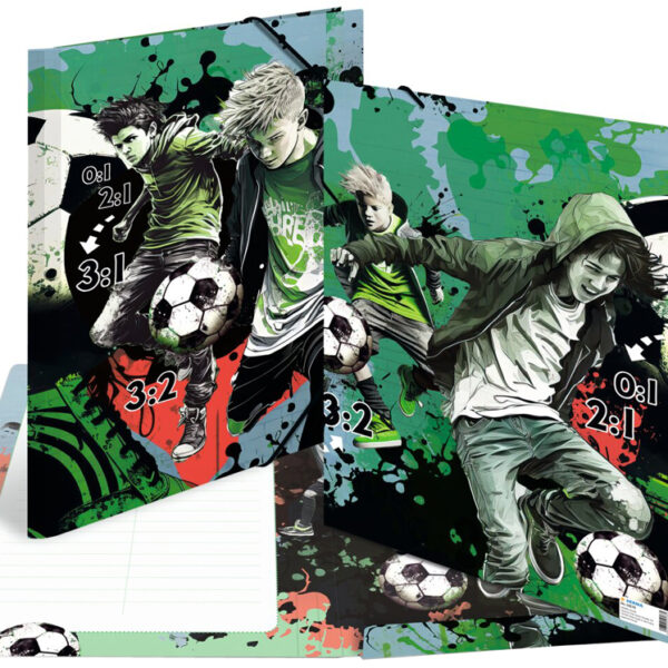 HERMA hoekspanmap 'Street Soccer', karton, DIN A3