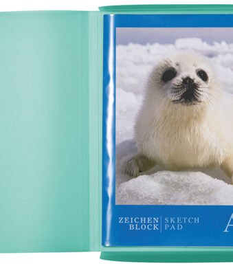 HERMA hoekspanmap, PP, DIN A3, turquoise-doorschijnend