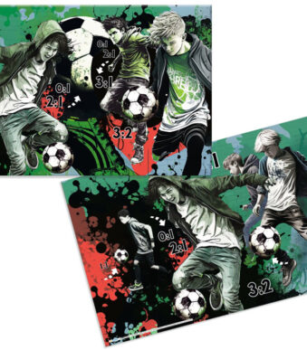 HERMA schrijfonderlegger 'Street Soccer', (B)550 x (H)350 mm