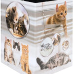 HERMA prullenbak 'Poezen', karton