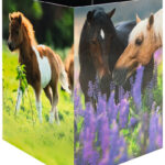 HERMA prullenbak 'Paarden', karton