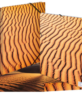 HERMA hoekspanmap 'Nature', DIN A4, karton, Sand