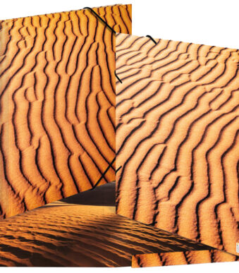 HERMA hoekspanmap 'Nature', DIN A3, karton, Sand