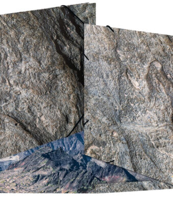 HERMA hoekspanmap 'Nature', DIN A3, karton, Stone