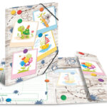 HERMA hoekspanmap 'Zandbakvrienden', karton, DIN A3