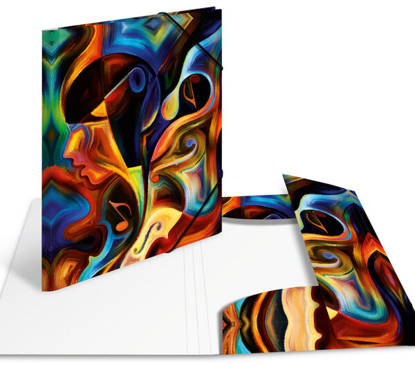 HERMA hoekspanmap 'Artline', PP, DIN A3, Artwork