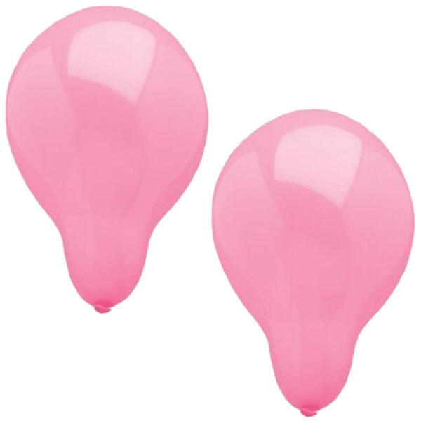 PAPSTAR luchtballonnen, diameter: 250 mm, rose