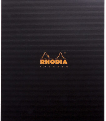 RHODIA spiraalblok Notepad, DIN A4, geruit, zwart